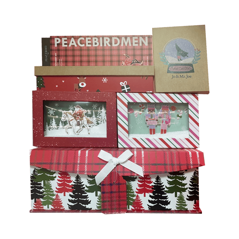 Christmas-Themed Packaging Gift Boxes