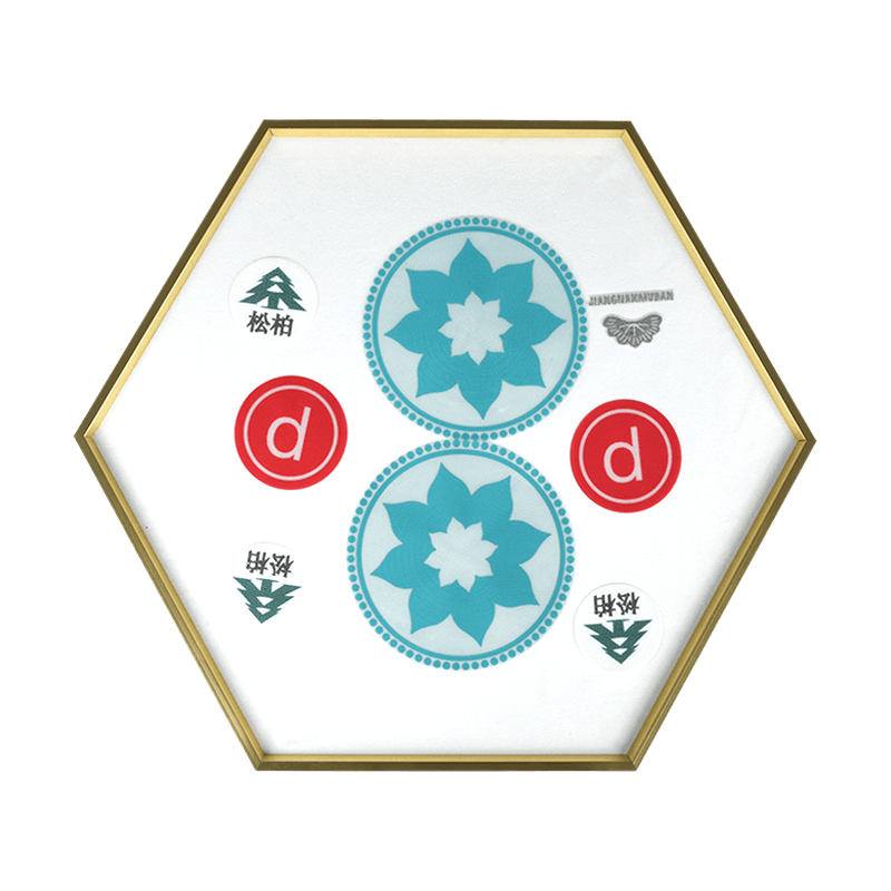 3D silicone toothbrush label