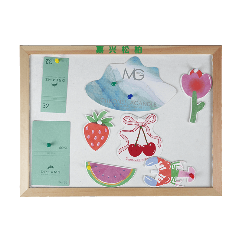 Cardboard hang tag design and printing