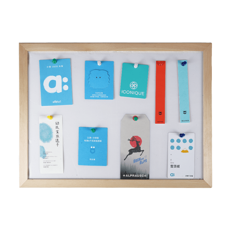 Cardboard hang tag design and printing