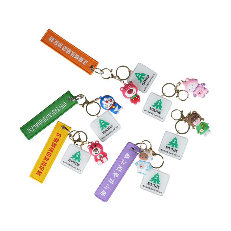 3D Soft PVC & Silicone Molded Keychains / Keyring Charms