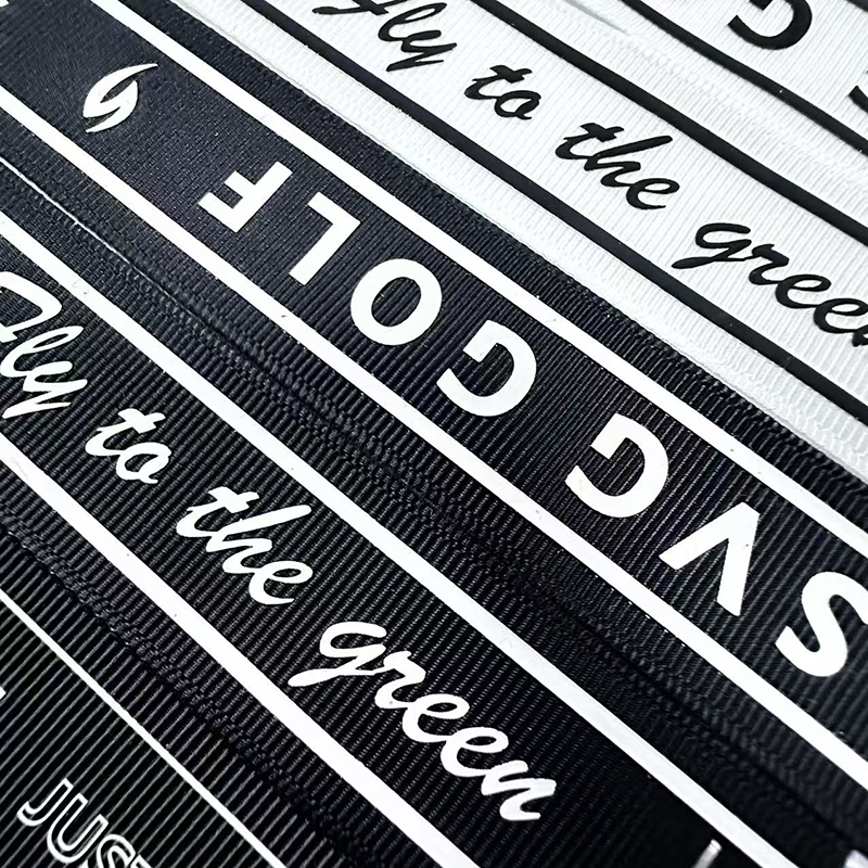 Silicone Direct Printing on Webbing