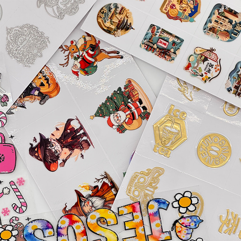 UV Crystal Label — Premium 3D Transfer Label · The New Standard in Brand Decoration