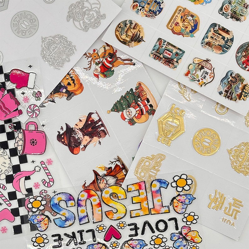 UV Crystal Label — Premium 3D Transfer Label · The New Standard in Brand Decoration
