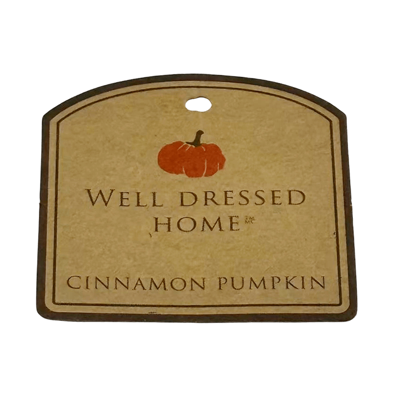 Kraft paper hang tag
