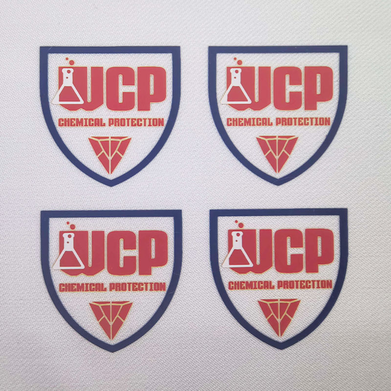 Silicone printing label